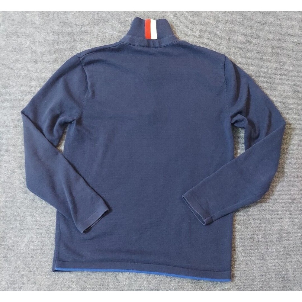 Polo Ralph Lauren RLX Sweater‎ Mens Small Blue USA 2016 1/4 Zip Pullover Henley - Picture 3 of 11